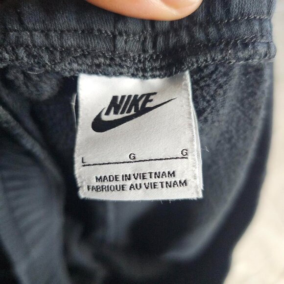 large Nike Air black and white sweatpants - Picture 3 of 4